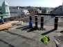 1000 m2 krov v Praze - plochá střecha